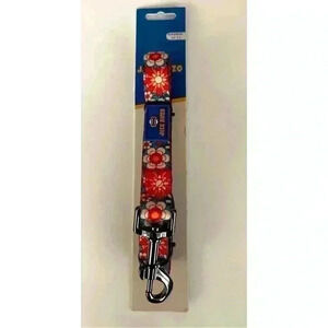 BNWT Jack Muzo Flower Design Dog Leash Size  M